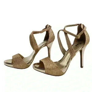 Fioni Women's Size 8 Halle Platform Exotic High He